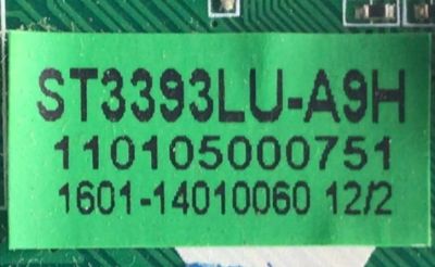 MAIN PARA TV AIVOL / NUMERO DE PARTE AET50320FN / ST3393LU-A9H / 10105000751 / 1601-14010060 / DISPLAY V500HJ1-PE8 / MODELO AET50320FN - Imagen 3